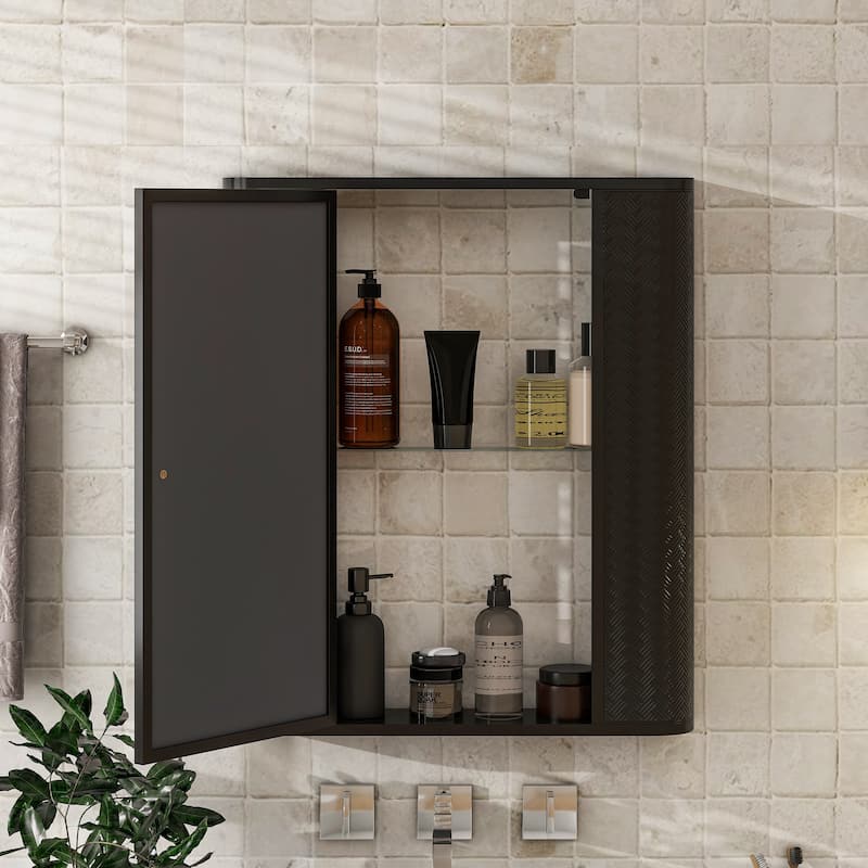 Wall-Mounted Bathroom Cabinet with Mirror