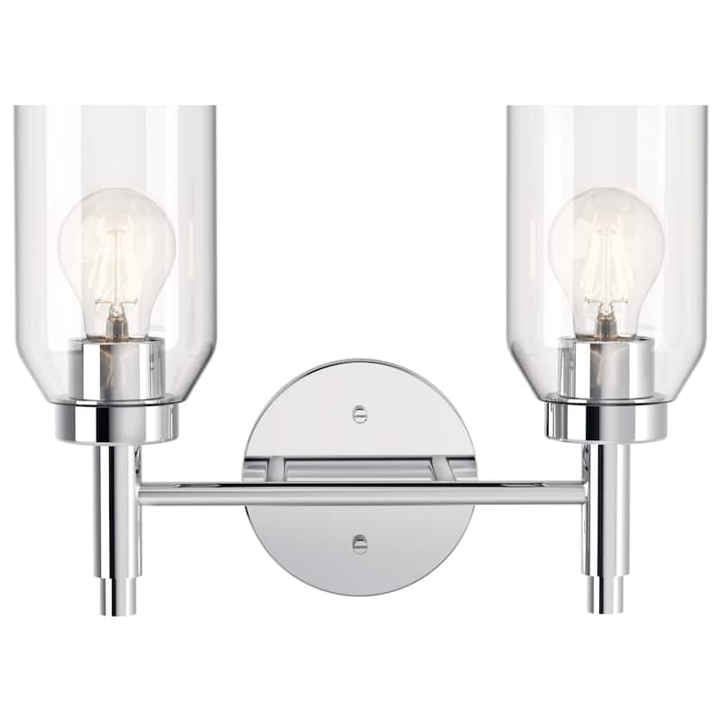 Kichler Lighting Madden Bathroom Vanity Light with Clear Glass