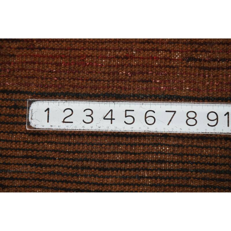 Abstract Moroccan Oriental Rug Handmade Contemporary Wool Carpet - 5'2" x 6'8"