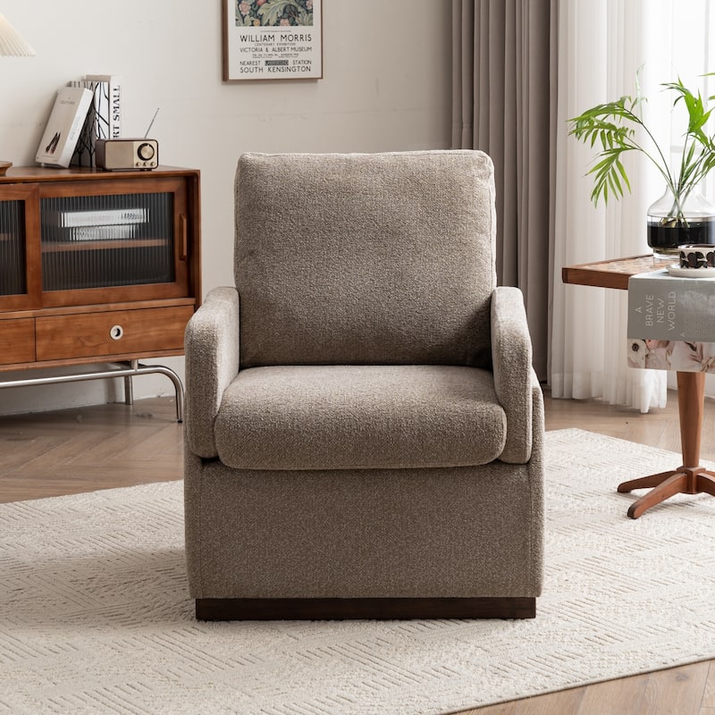 Accent Chair, Oversized Armchair, Modern Comfy Reading Chair