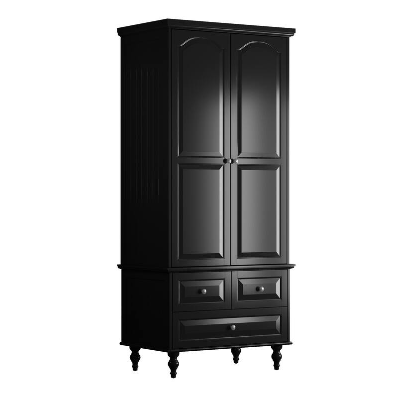 Armoire Wardrobe Closet Adjustable Shelves Closet Wardrobe Cabinet