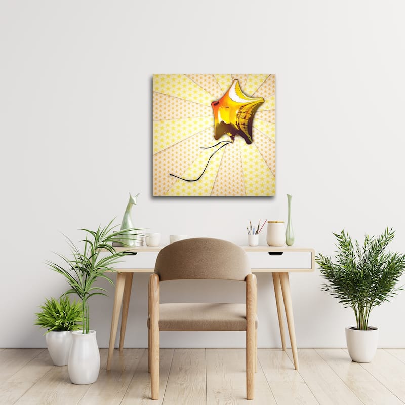 Matashi 5D Multi-Dimensional Wall Art - Custom Made Star Balloon Wall Art Print