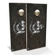 preview thumbnail 1 of 7, Maine Flag Rustic Outdoor Cornhole Board Set