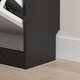 preview thumbnail 6 of 6, 31.5"W Hallway Large Shoe Storage Cabinet Wooden Cupboard/Organiser