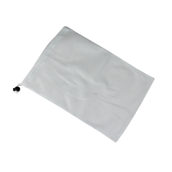14" White Replacement Bag for Jet Vacuums with Drawstring - N/A