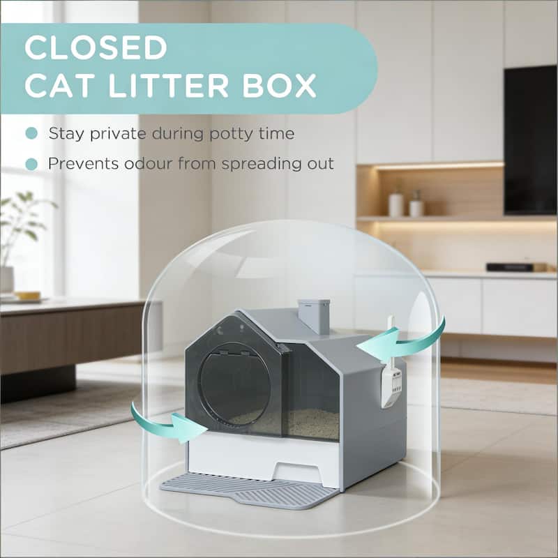 Easy to Clean Cat Litter Box