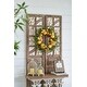 preview thumbnail 8 of 6, A&B Home Stella Cream Decorative Birdcages with Bird Finial (Set of 2)