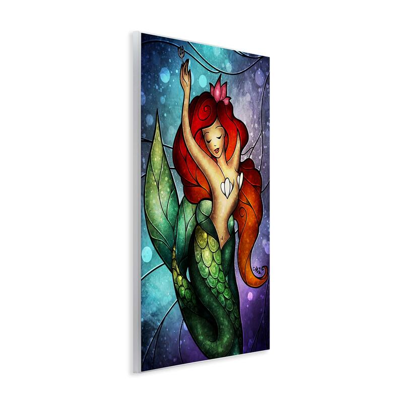Stupell Undersea Dreaming Mermaid Wall Plaque Art Design By Mandie Manzano
