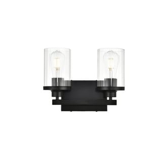 Elegant Lighting LD7316W12 Thane 2 Light 12" Wide Vanity Light