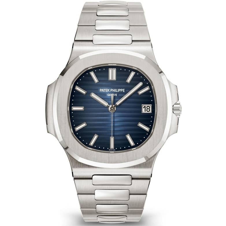 Patek Philippe Pre-Owned Nautilus Men's Watch - White Gold - 41mm