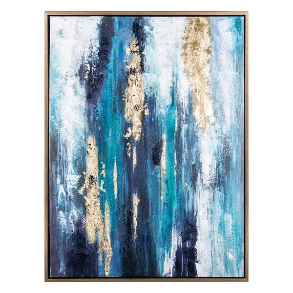 Shop Ashley Furniture A8000218 Abstract Design Hand Painted