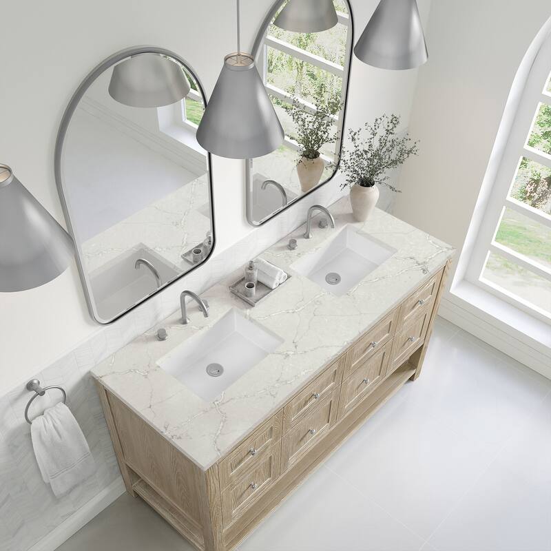 James Martin Vanities 330-V60D-FVSL Breckenridge 60" Free Standing