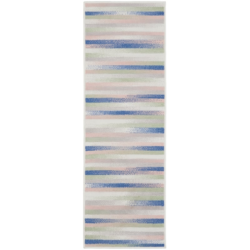 Nourison Whimsicle Modern Striped Abstract Area Rug