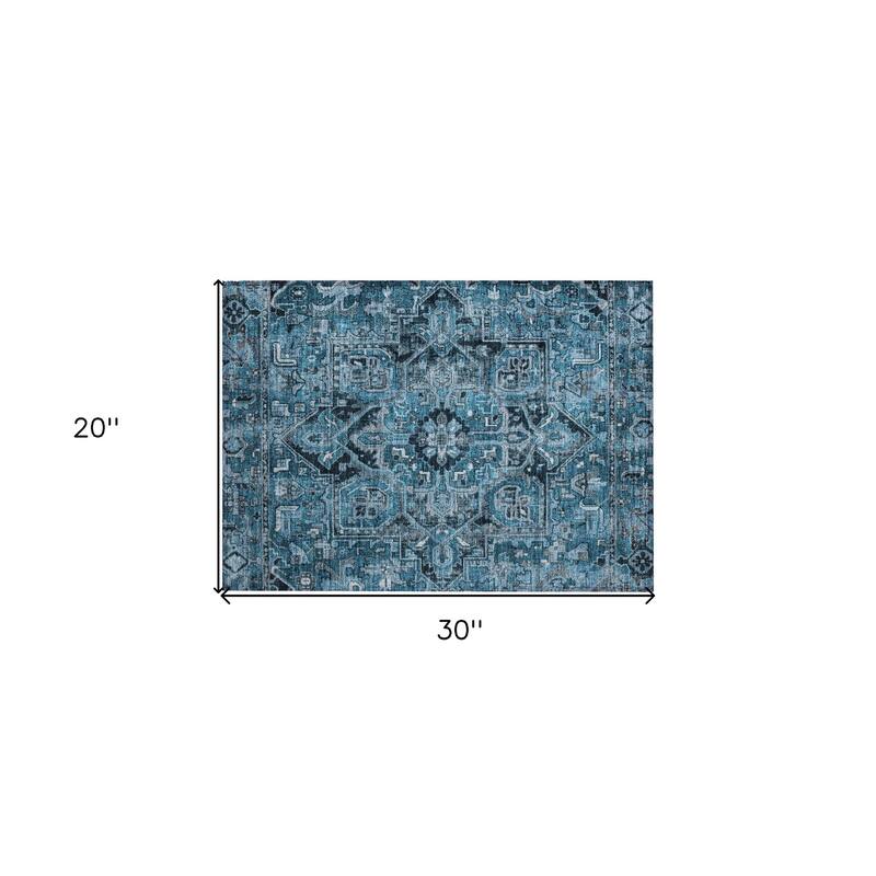 Beto Oriental Weather Resistant Refined Traditional Outdoor Rug