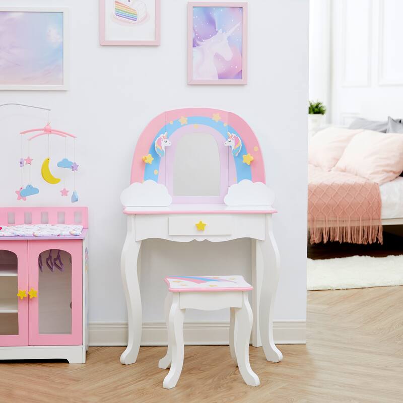 Fantasy Fields - Little Dreamer Rainbow Medium Kids Vanity