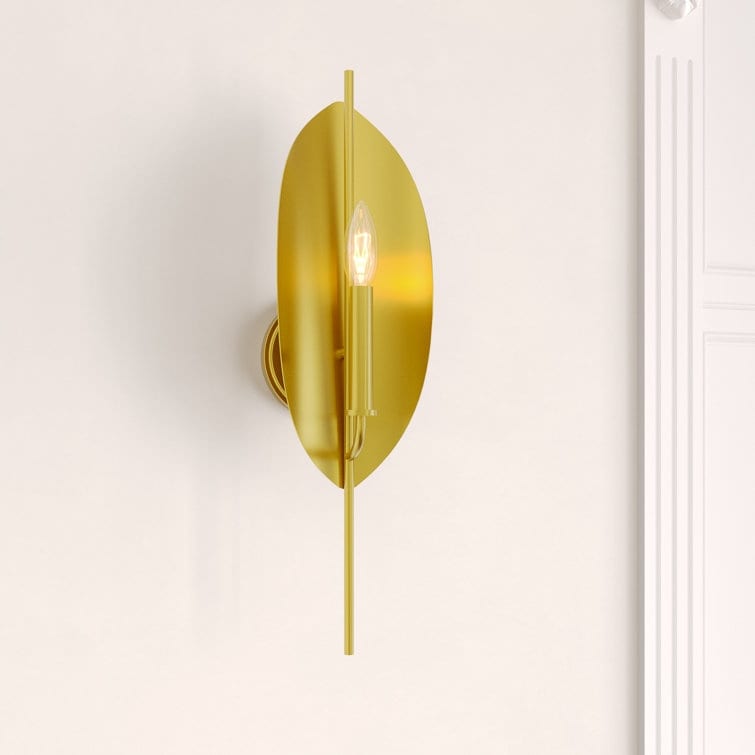 Acroma Steel Candle Wall Light