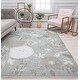 preview thumbnail 6 of 8, Serafina Geometric Rustic Gray Area Rug by Issaac Mizrahi 2'x4'
