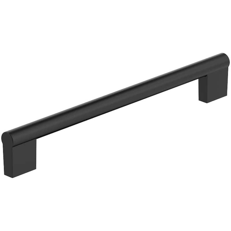 Amerock BP55533 Versa 12" Center to Center Handle Cabinet Pull - Matte Black