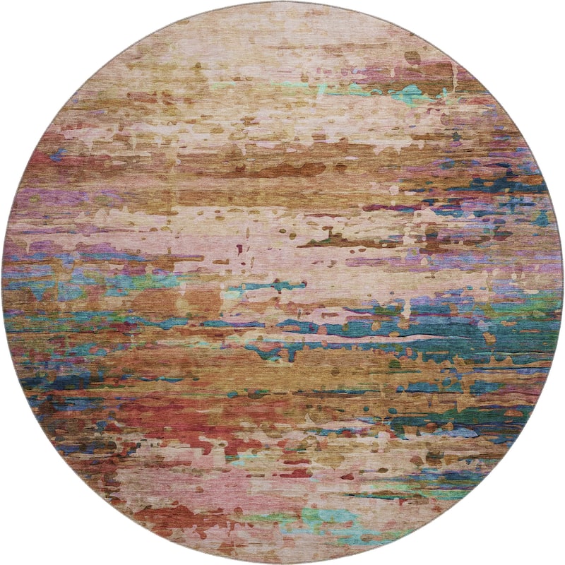 Premium Washable Super Soft Abstract Ombre Mayfield Rug