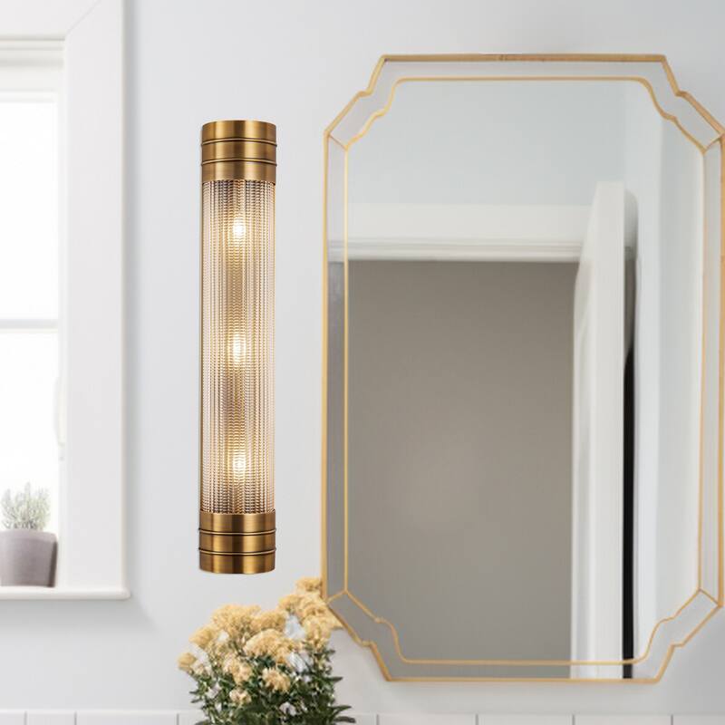 Alora Lighting WV348224 Willard 3 Light 25" Tall Wall Sconce