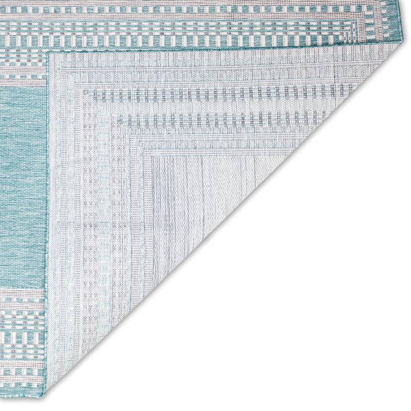 Liora Manne Malibu Etched Border Indoor/Outdoor Rug