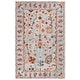 preview thumbnail 11 of 12, SAFAVIEH Handmade Blossom Thereze French Country Wool Rug 3' x 5' - Grey/Red - Rectangle