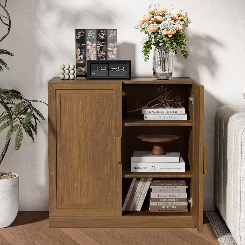 Classic Storage Cabinet with Adjustable Shelves
