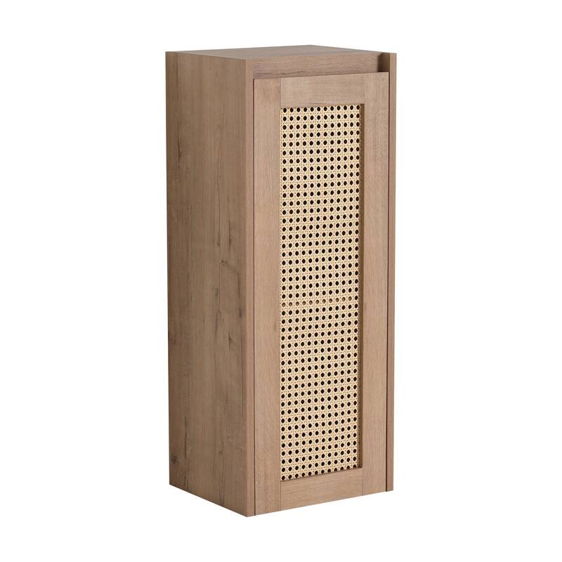 MEDUNJESS Bathroom Side Cabinet, Float Mounting Design