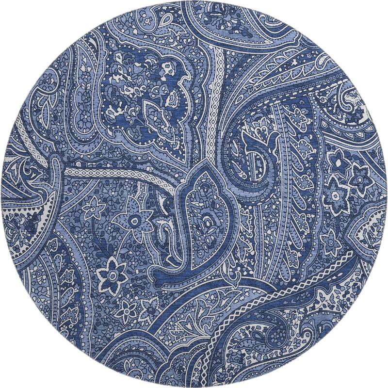 Premium Washable Super Soft Traditional Paisley Mayfield Rug