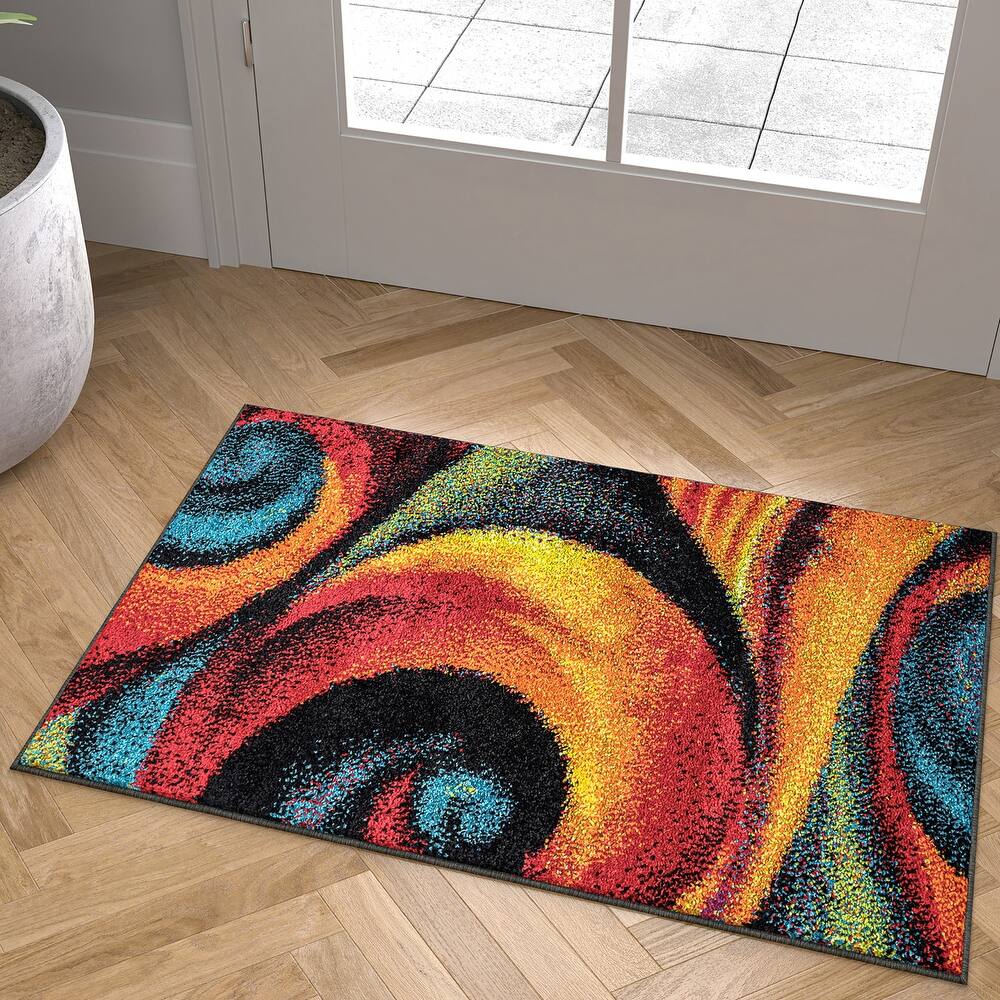 Rhapsody Modern & Contemporary Abstract Indoor Area Rug