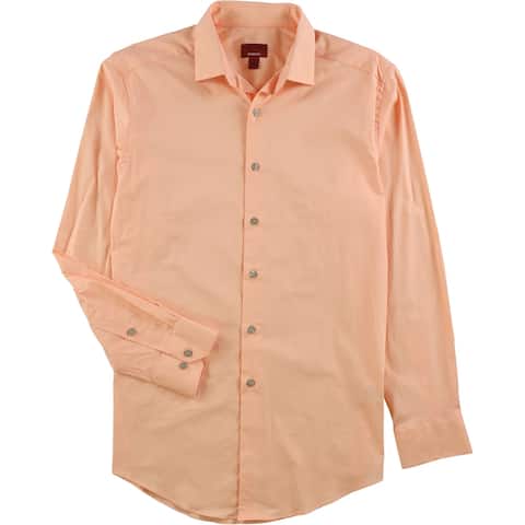 Buy Orange, Long Sleeve Dress Shirts Online at Overstock | Our Best ...