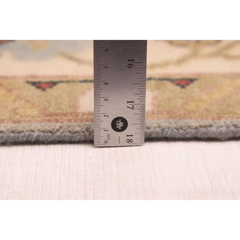 ECARPETGALLERY Hand-knotted Jules Serapi Light Denim Blue Wool Rug - 8'11 x 11'11