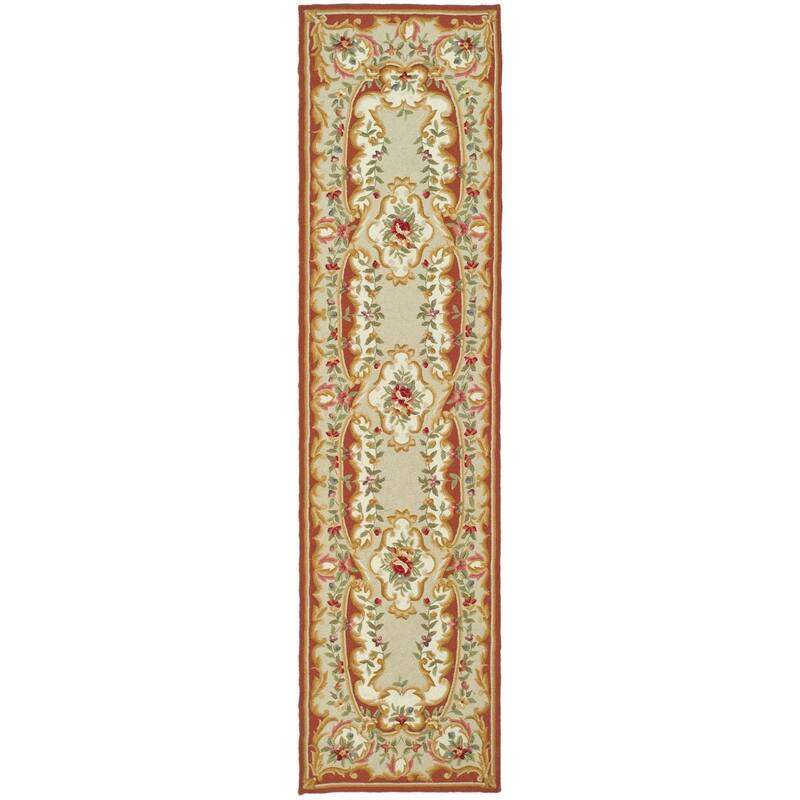 SAFAVIEH Handmade Chelsea Shyanne French Country Wool Rug