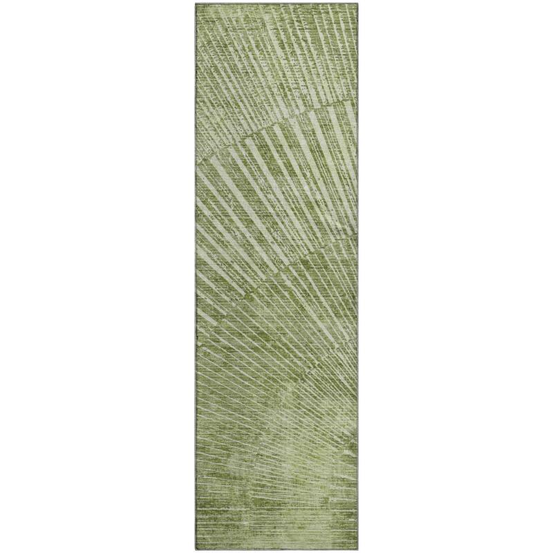 Premium Washable Super Soft Modern Starburst Mayfield Rug