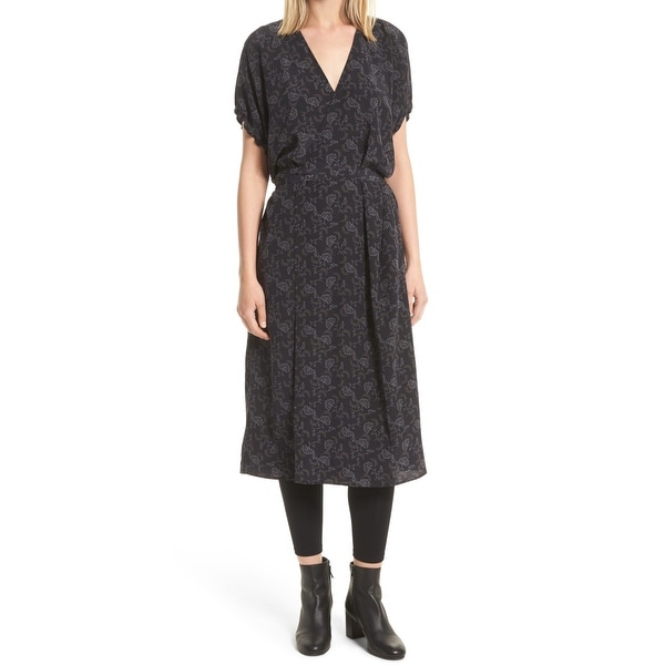 vince kimono wrap dress