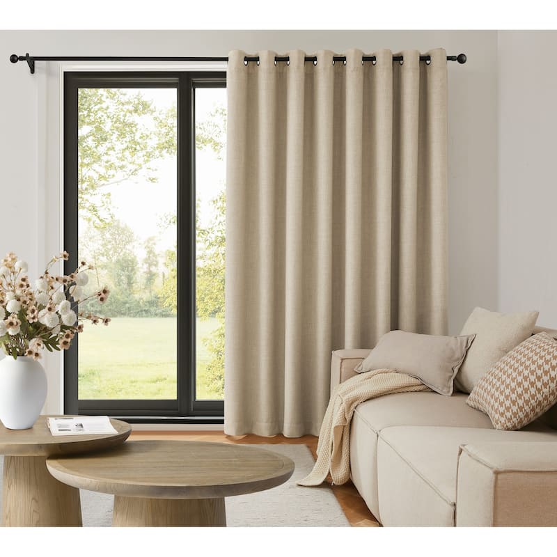 Sun Barrier Snap In Blackout Grommet Patio Door Grommet Panel