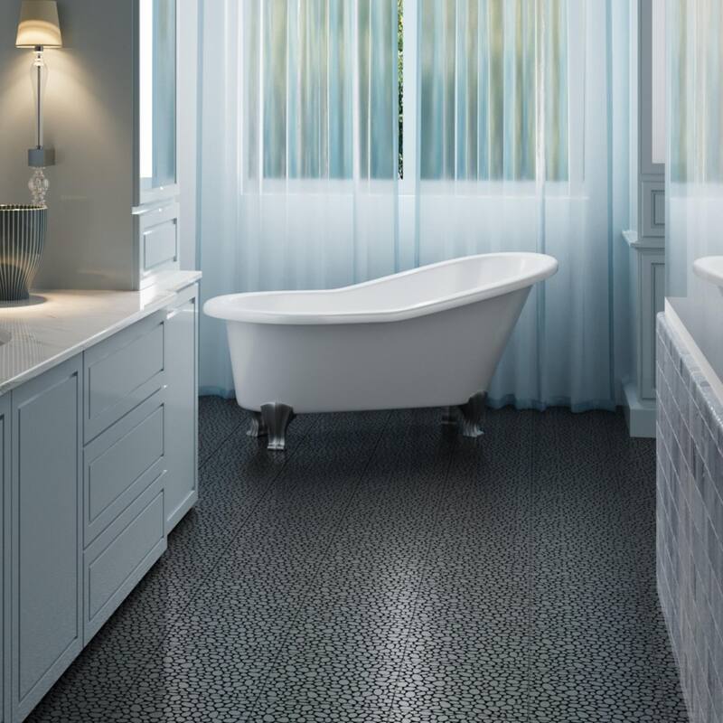 12 x 12 Inch Interlocking Deck Tiles Plastic Waterproof Outdoor All Weather Anti-slip, Weight Capacity Upto 440 LBS, Pack of 60