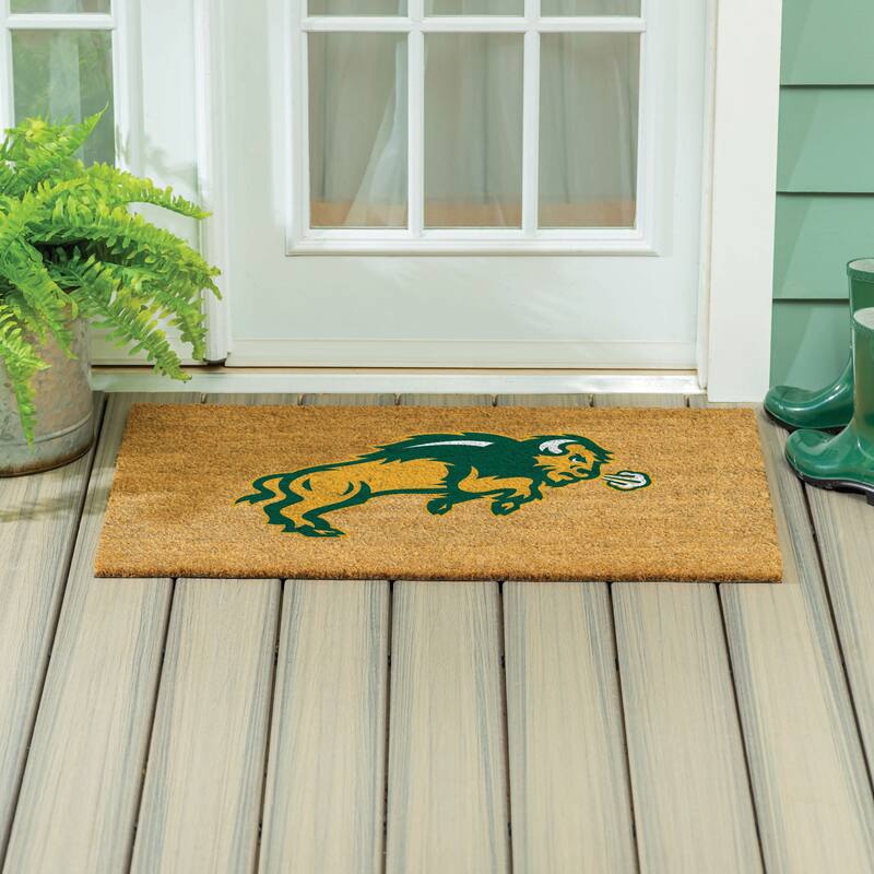 North Dakota State University Full Color Indoor/Outdoor Coir Mat