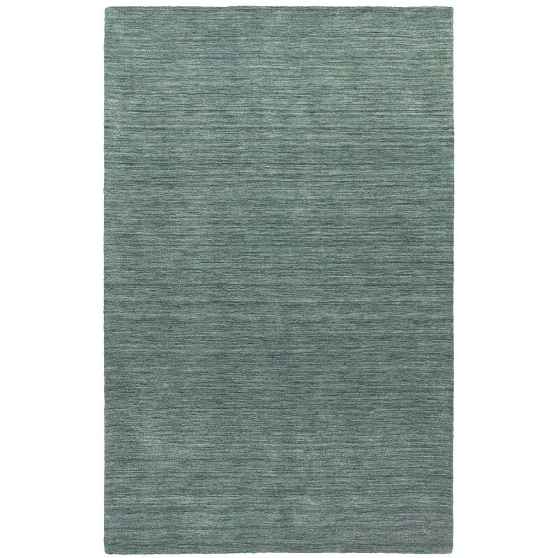 HomeRoots Solid Color Modern Rectangle Area Rug