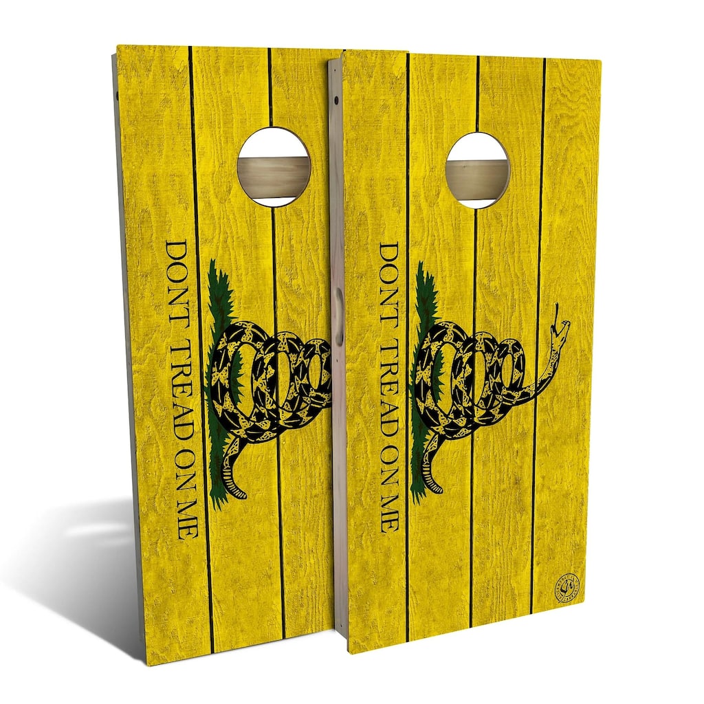 Don't Tread on Me Outdoor Cornhole Board Set