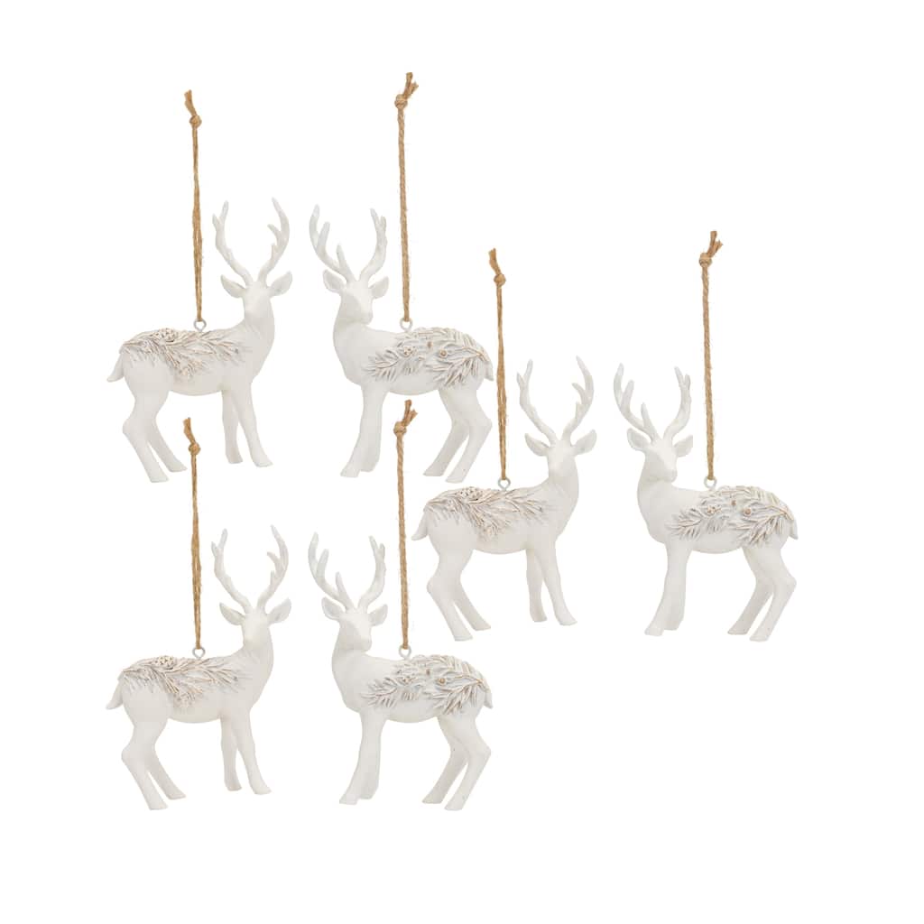 Deer Ornament (Set of 6)