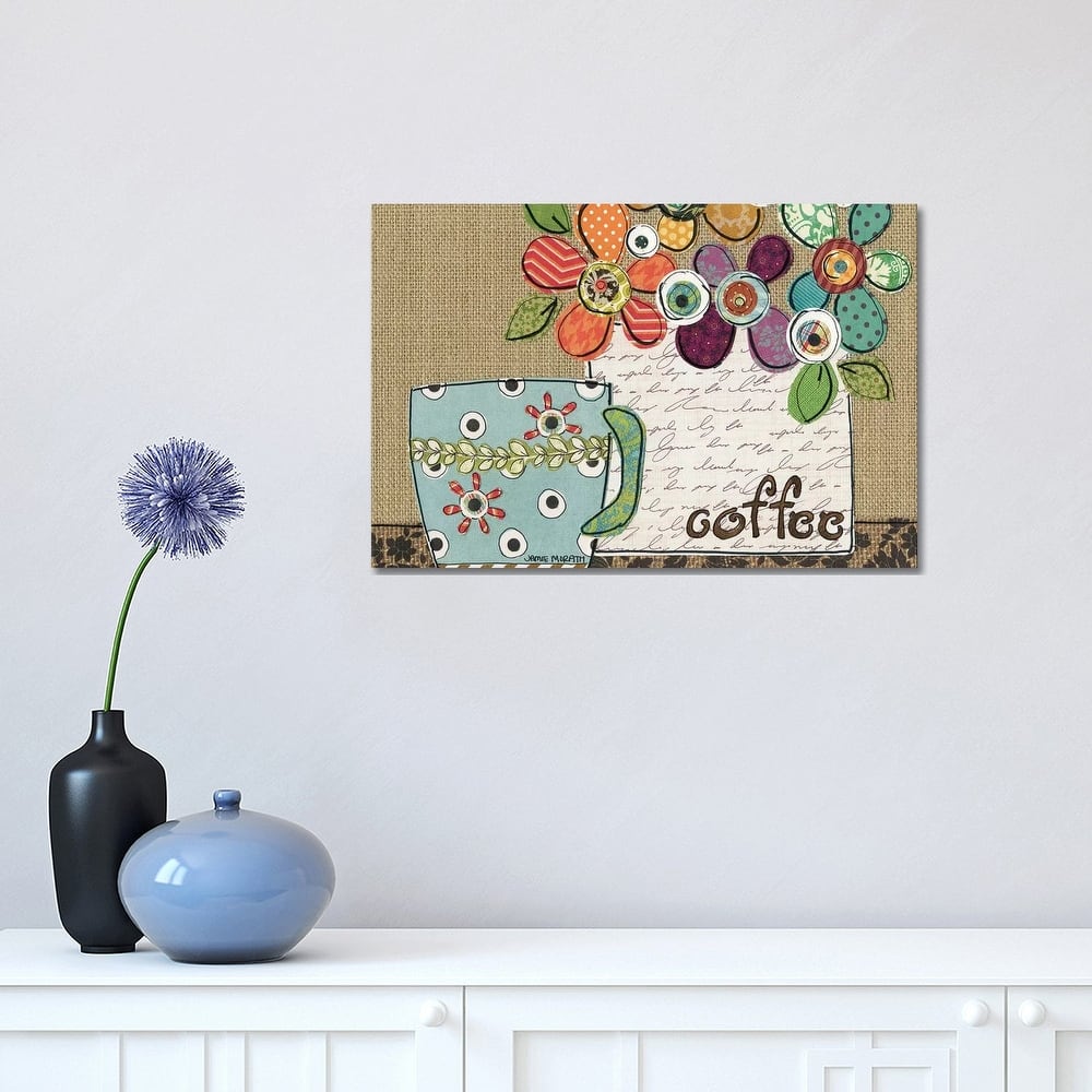iCanvas "Coffee Shower" by Jamie Morath Canvas Print