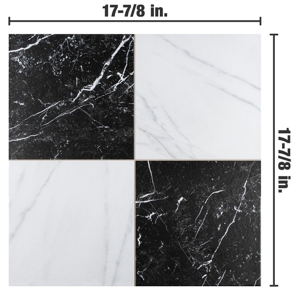 Merola Tile Merzoni Checker Ruzzini 17-7/8