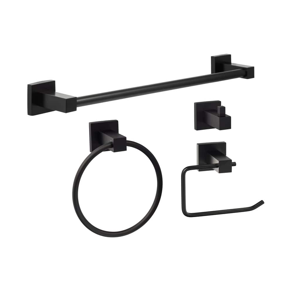 Sure-Loc BD-SET-PH1 Baden 4 Piece Bathroom Package with 30" Towel Bar,
