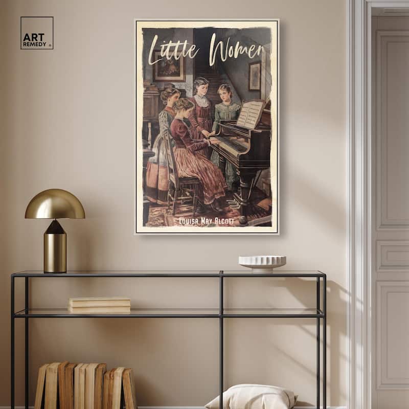 Little Women Canvas by Art Remedy