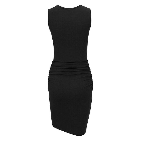 plus size black sundress