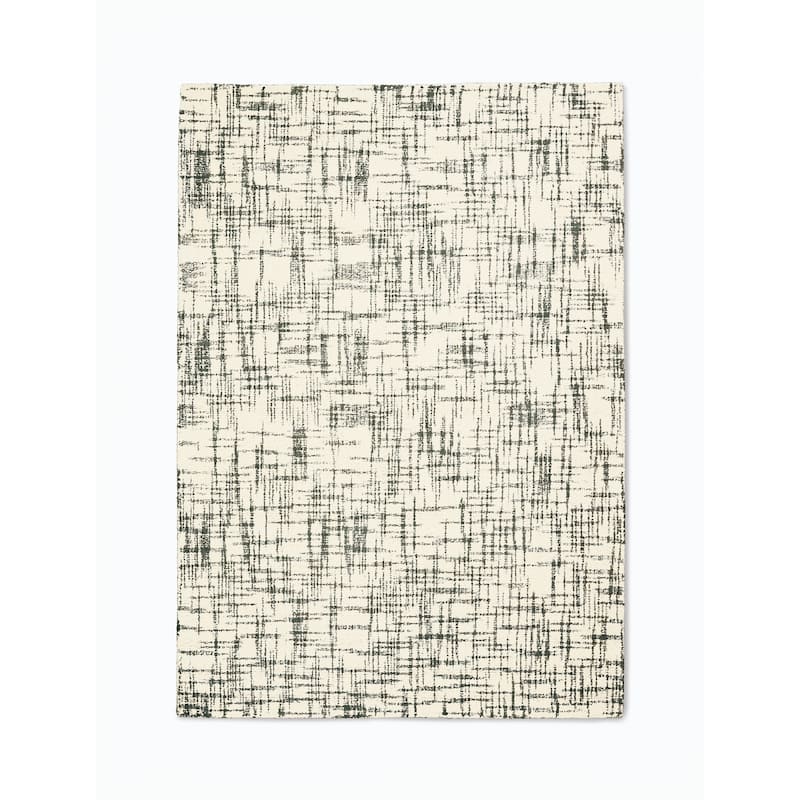 Calvin Klein Tucson Brushstroke Area Rug - 5'3" x 7'5" - Ivory/Grey