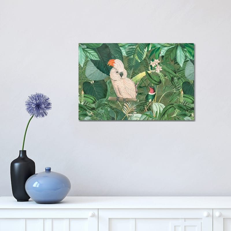 iCanvas "Jungle Friends" by Andrea Haase Canvas Print - 12x18x1.5