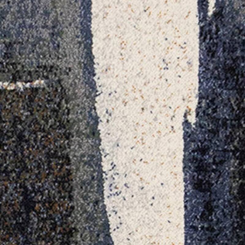 HomeRoots Abstract Modern Rectangle Area Rug - 8' X 11'