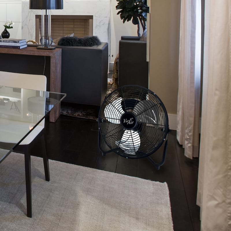 18 Inch Tilting Heavy Duty 3 Speed Metal Grill Industrial Floor Fan